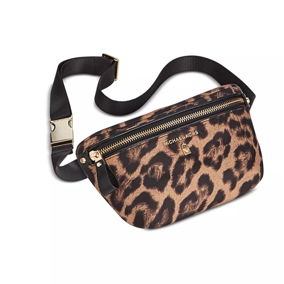 Michael Kors Leopard Print Belt Bag - Picture 6 of 7